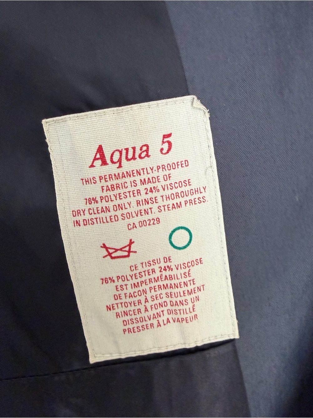 Vintage - Aquascutum Aqua 5 - Black Belted Trench Coat - Dark Academia - Size M - Picture 7 of 11